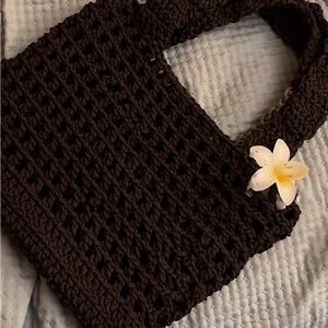 Hand made crochet bag (it could be another other model or colour)